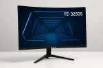 Monitor curvo TEROS TE-3251S, 31.5" 2K QHD VA, 75 Hz, 1 ms, HDMI, DP, USB - Imagen 2
